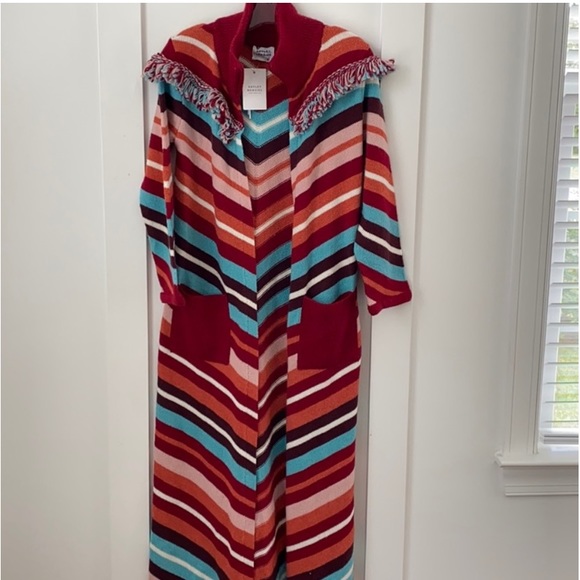 Anthropologie Sunset Striped Cardigan S - Picture 7 of 12